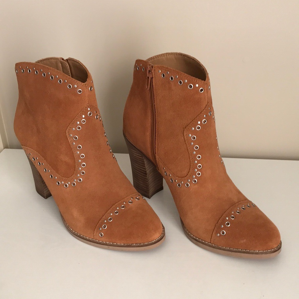 Lucky Brand Studded Grommet Booties